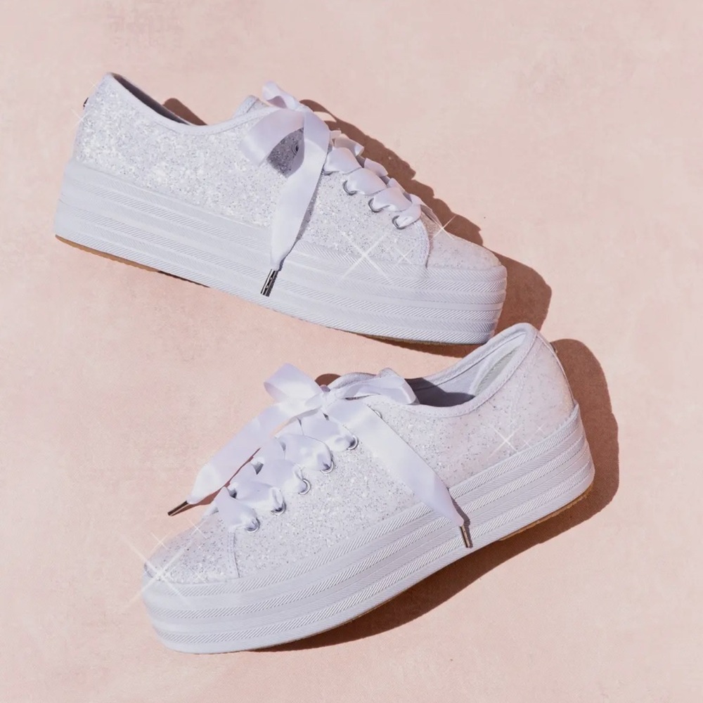 (New in box!) Heirloom Bridal Co. Wedding Platform Sneakers (Size 9)